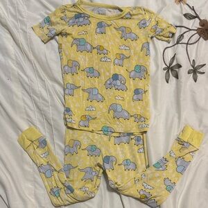 Little Sleepies Elephant Print Kids Pajamas